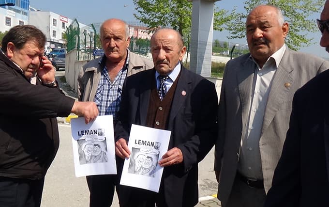 Muhtarlardan Leman'a suç duyurusu