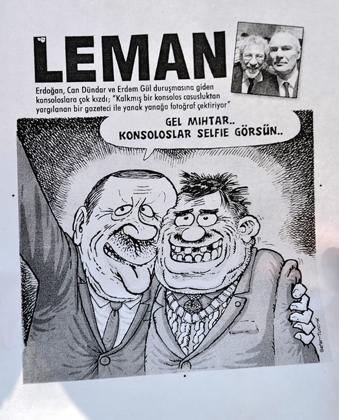 Muhtarlardan Leman'a suç duyurusu