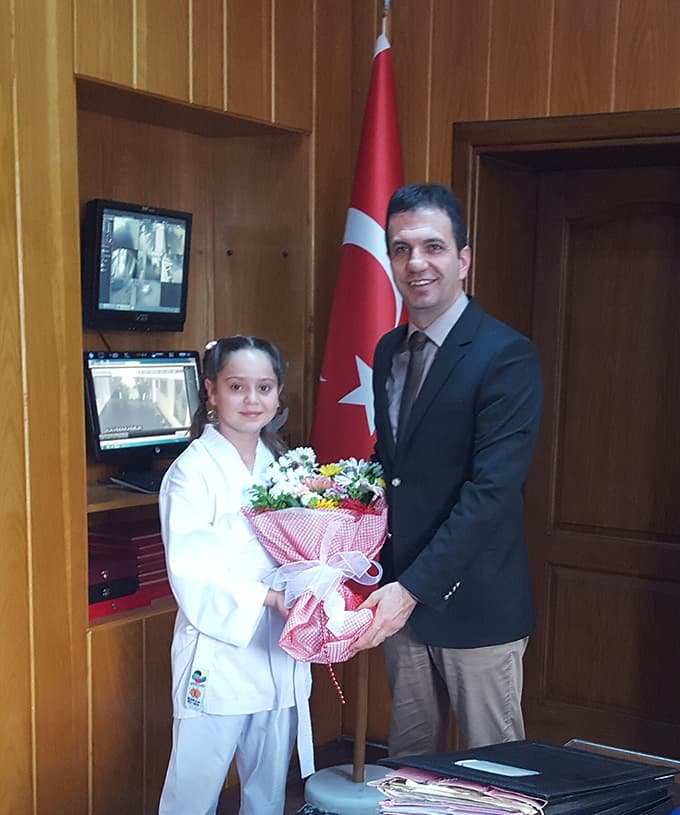 Karasu kaymakamına teşşekkür ziyareti