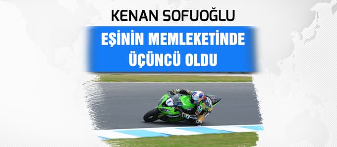 Kenan Sofuoğlu Hollanda'da 3. oldu