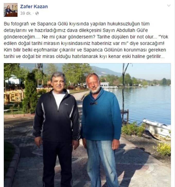 Baro Başkanı Kazan'dan Abdullah Gül'e Mektup