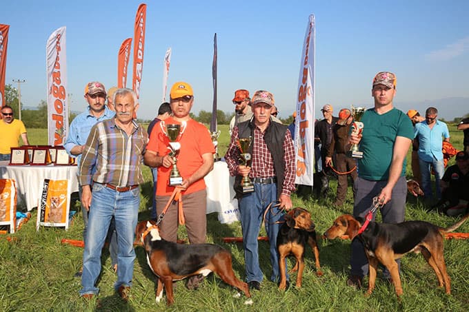 Fermalı Av Köpekleri yarışması şölen havasında geçti
