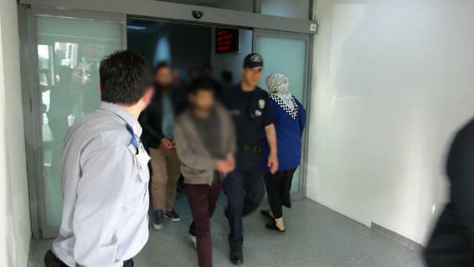 Terör operasyonunda gözaltına alınanlar adliyeye sevk edildi