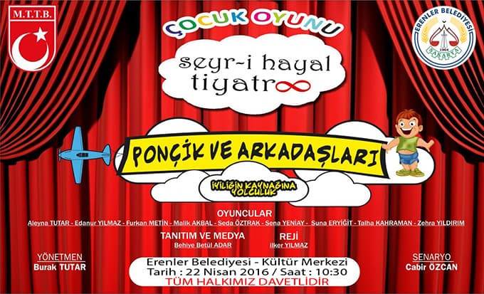Erenler Belediyesi'nden çocuklara tiyatro şenliği