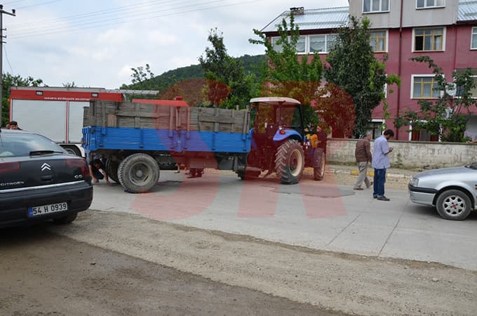 Römorkun altında can pazarı