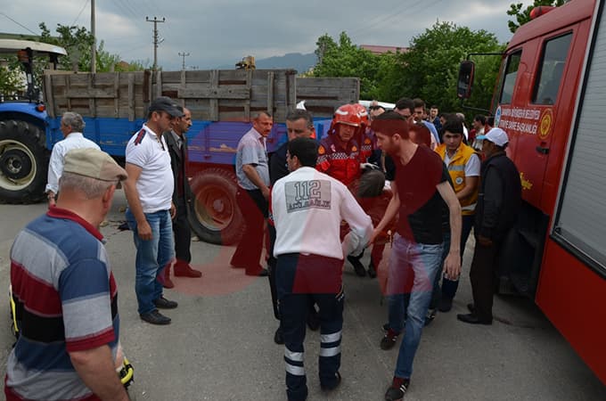 Römorkun altında can pazarı