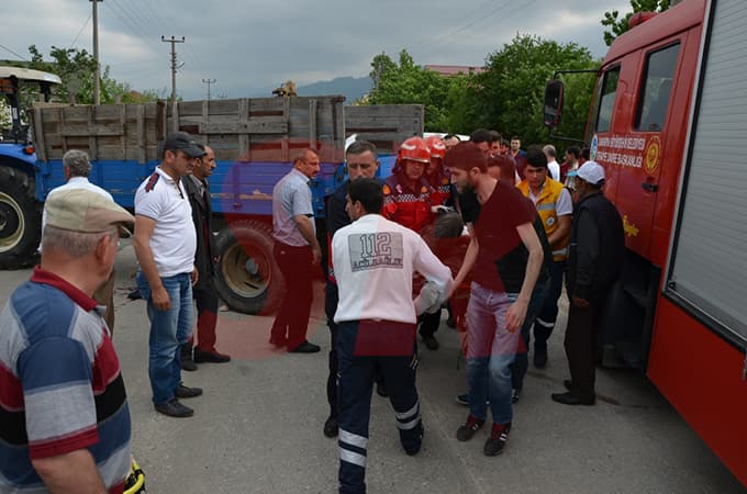 Römorkun altında can pazarı