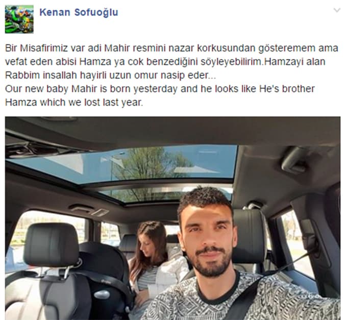 Kenan Sofuoğlu baba oldu