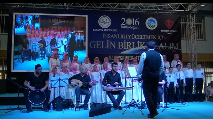 Sakarya'da Kutlu Doğum'a yakışır final