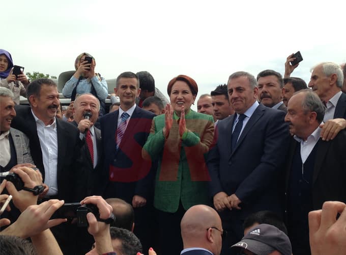 Akşener böyle karşılandı