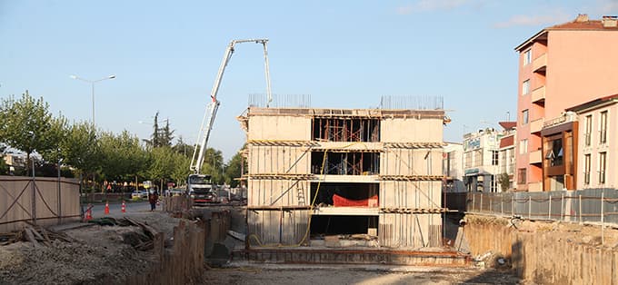 Katlı otoparkta sona yaklaşılıyor