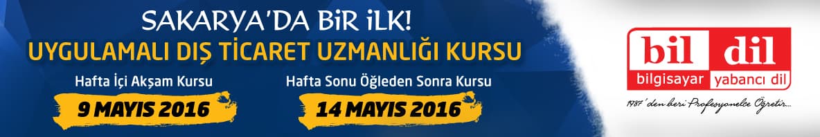BİLDİL, Sakarya'da bir ilke imza atıyor