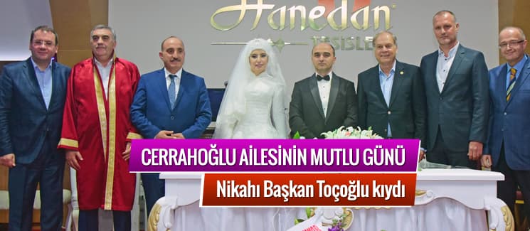 Cerrahoğlu ailesinin mutlu günü