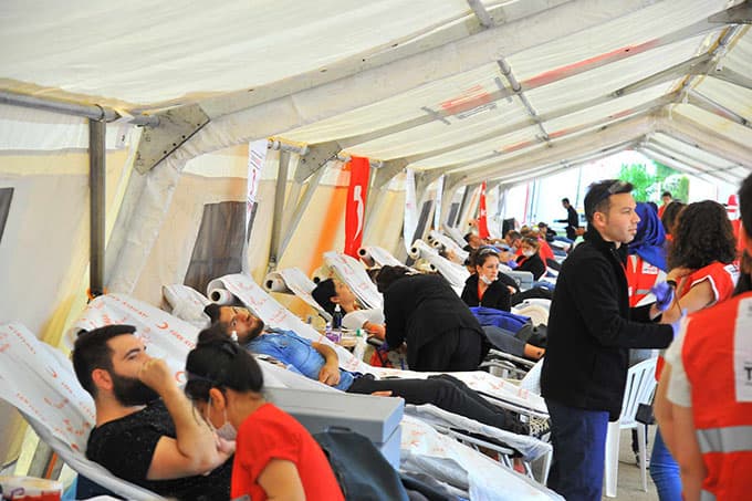 Kan bağışı kampanyası başladı