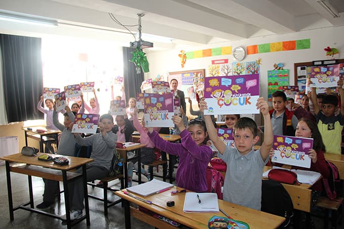 Çocuklar bu dergiyi çok sevdi