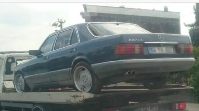 Çalınan araç terk edilmiş halde bulundu