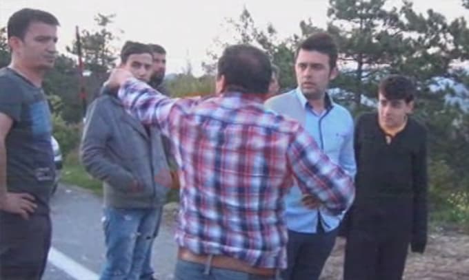 D-100'de korku dolu anlar 