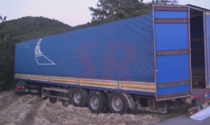 D-100'de korku dolu anlar 