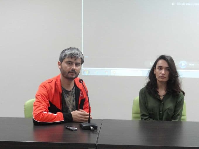 O filmin ekibi SAÜ'lü öğrencilerle buluştu