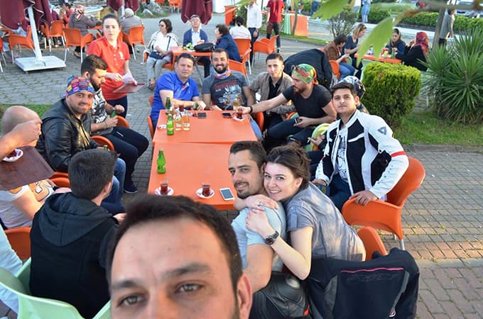 TEM'de ilginç evlenme teklifi