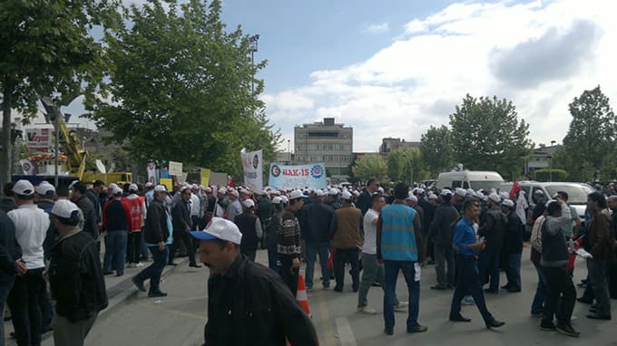 Sakarya'da 1 Mayıs böyle kutlandı