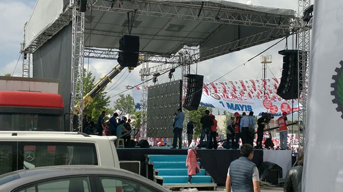 Sakarya'da 1 Mayıs böyle kutlandı