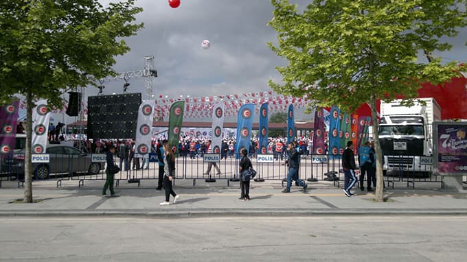 Sakarya'da 1 Mayıs böyle kutlandı