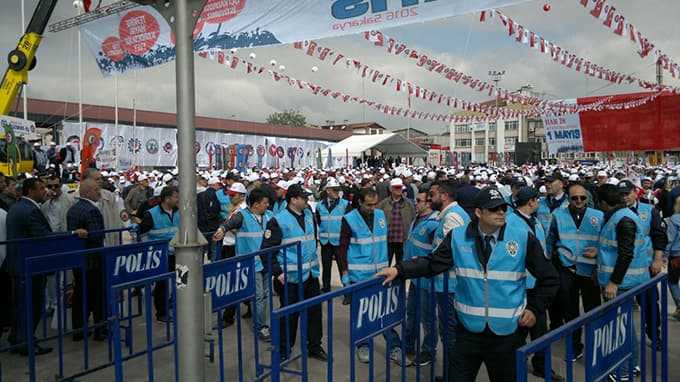 Sakarya'da 1 Mayıs böyle kutlandı