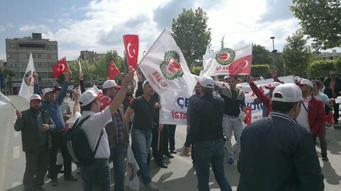 Sakarya'da 1 Mayıs böyle kutlandı