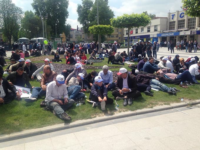 Sakarya'da 1 Mayıs böyle kutlandı