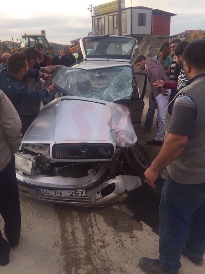 Karasu'da feci kaza: 1 ölü