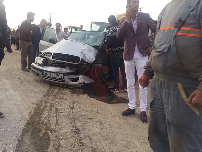 Karasu'da feci kaza: 1 ölü