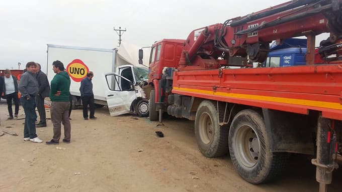 Karasu'da feci kaza: 1 ölü