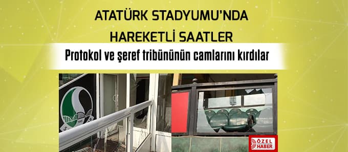 Atatürk Stadyumu'nda hareketli saatler