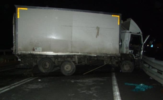 Kayganlaşan yol kazaya neden oldu