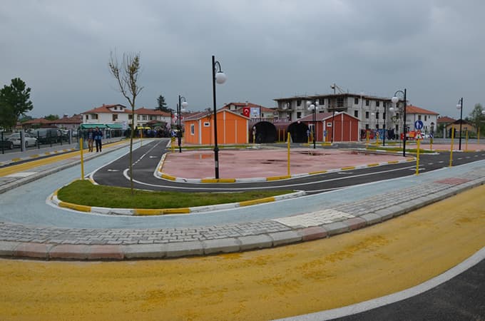 Akyazı'da Trafik Park açıldı