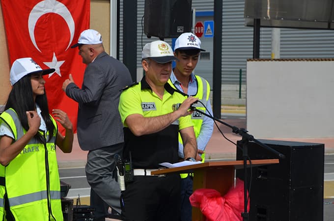 Erenler Trafik Park'ta Trafik Haftası kutlandı