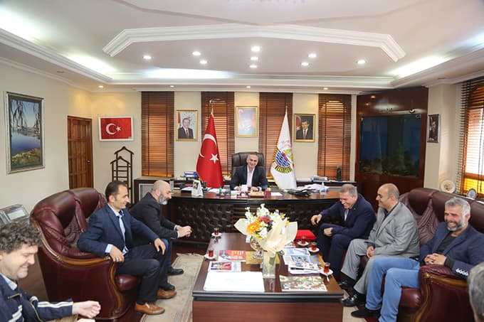 ASKF'den Başkan Yılmazer'de kutlama ziyafeti