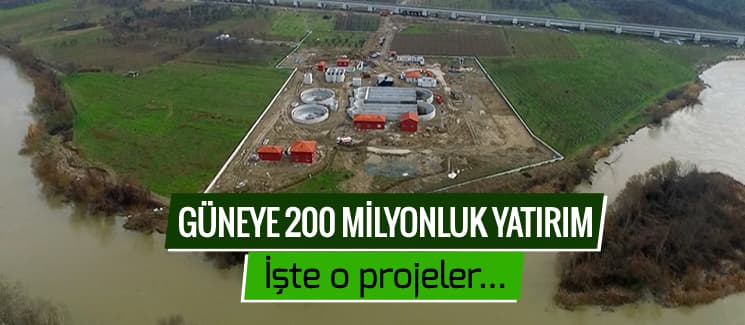 Şehrin güneyine 200 milyonluk yatırım