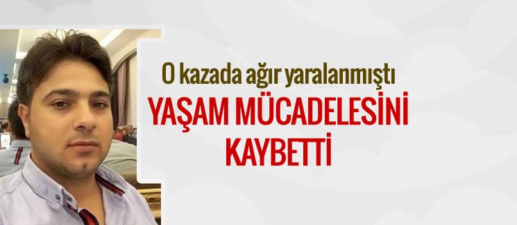 Genç motosikletiçi, yaşam mücadelesini kaybetti