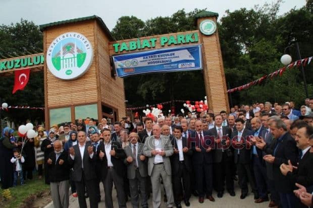 Kuzuluk Tabiat ve Orman Park muhteşem törenle açıldı