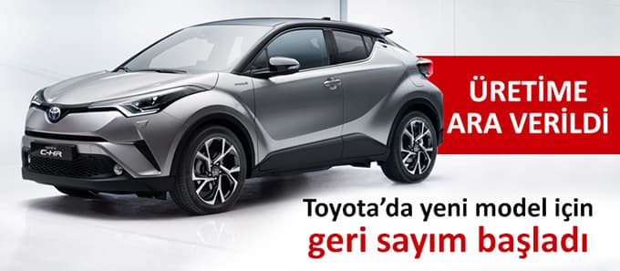 Toyota'da üretime ara verildi