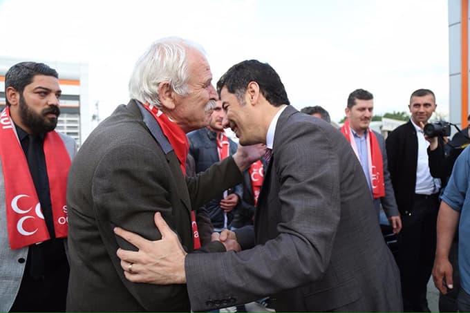 Sinan Oğan partililer ile buluştu