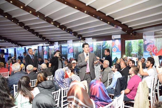 Sinan Oğan partililer ile buluştu