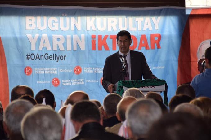 Sinan Oğan partililer ile buluştu