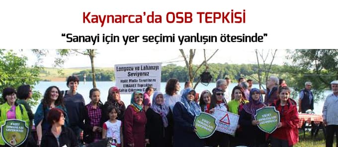 Kaynarca'da OSB tepkisi 