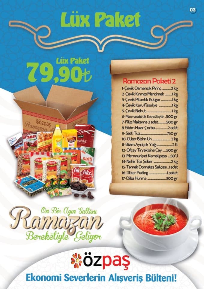 Ramazan kolileri raflardaki yerini aldı