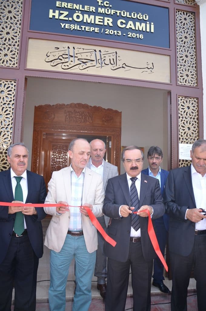 Hz Ömer Camii, ibadete açıldı