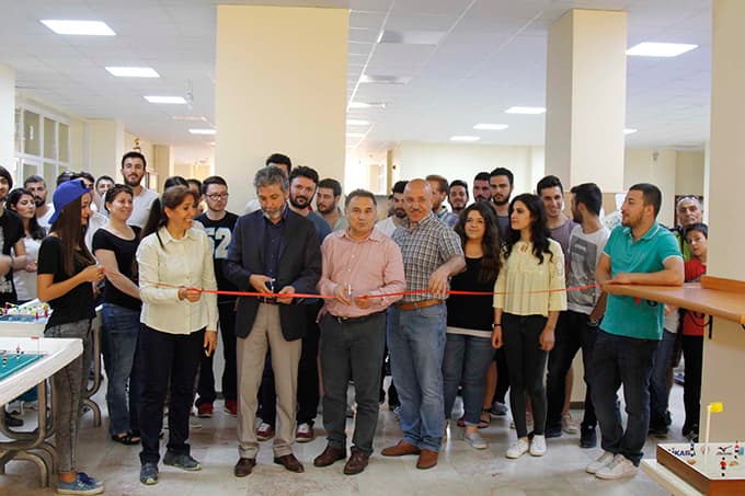 Spor materyalleri sergisi açıldı