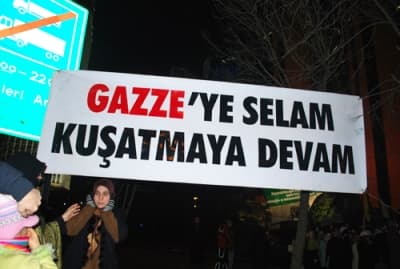 Siyonist Konsolosluğu Kuşatma Eylemi 7. Gününde  